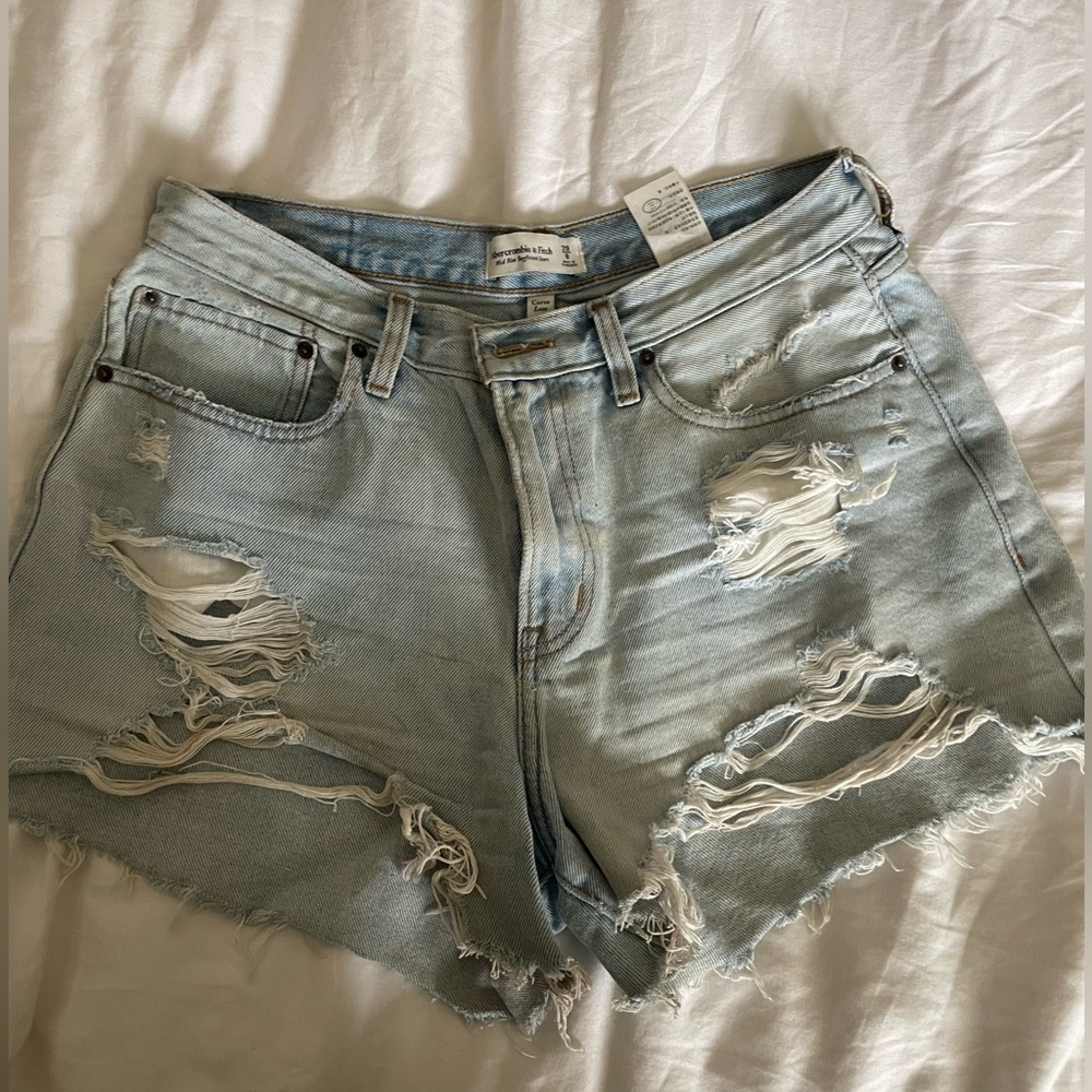 Abercrombie jean shorts